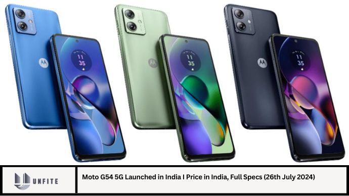 Moto G54 5G Launched