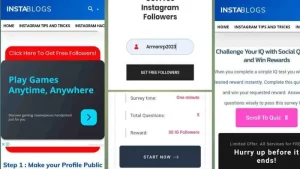 Instablogs free likes